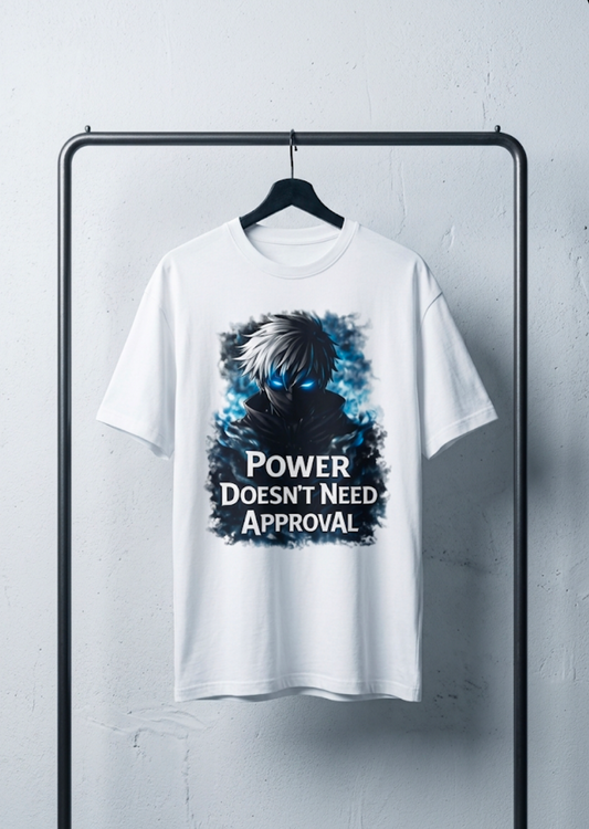 "Power Unlocked Oversized Anime Streetwear Tee – Premium Fit | Limited Drop