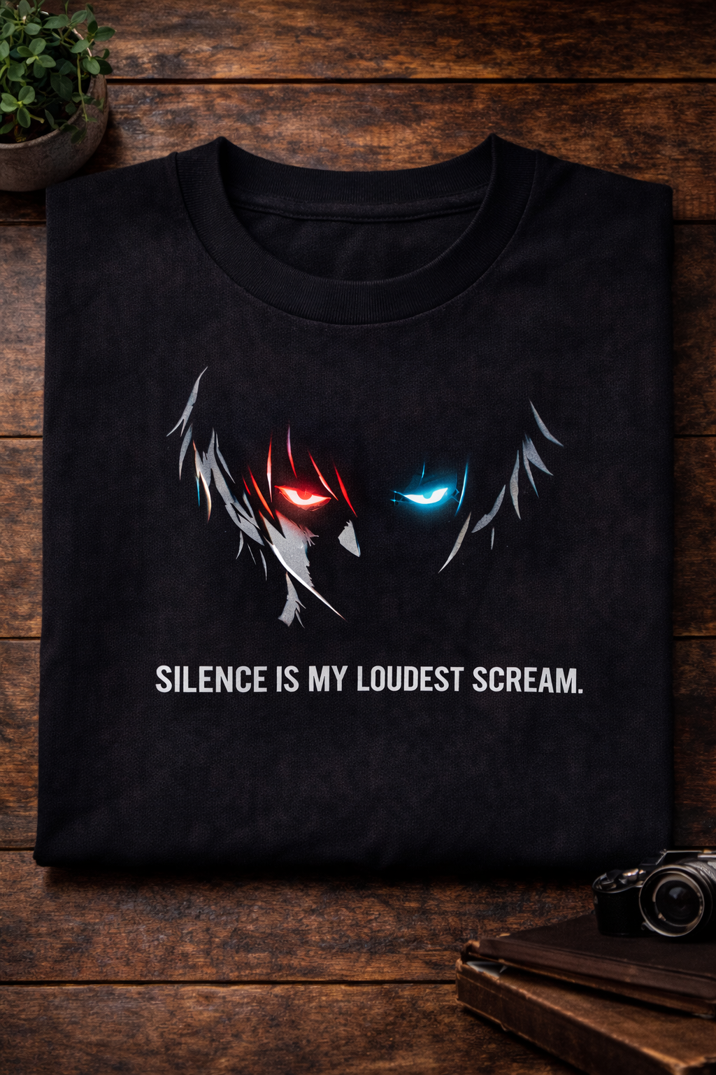 Oversized Anime Streetwear Tee – Premium Fit | Limited Drop shadow rag