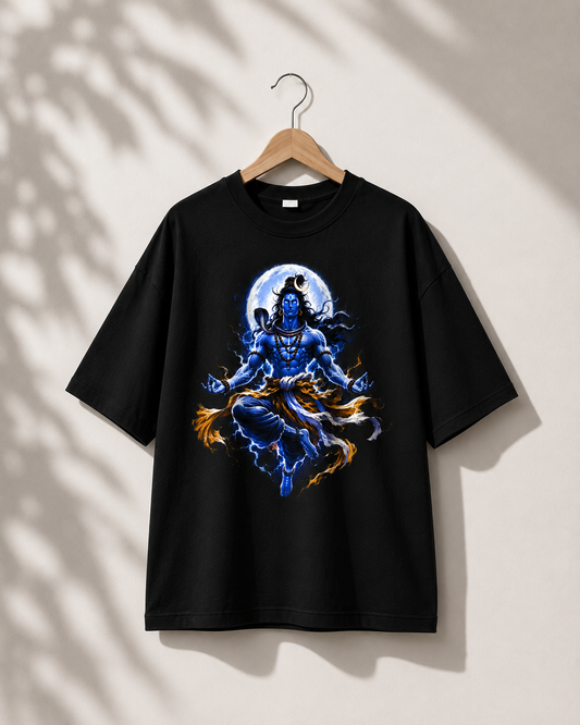 Mahadev Oversized T-Shirt | Premium Unisex 100% Cotton 180 GSM