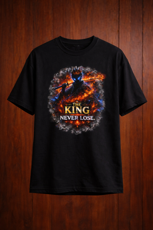Oversized Anime Streetwear Tee – Premium Fit | Limited Drop be the King