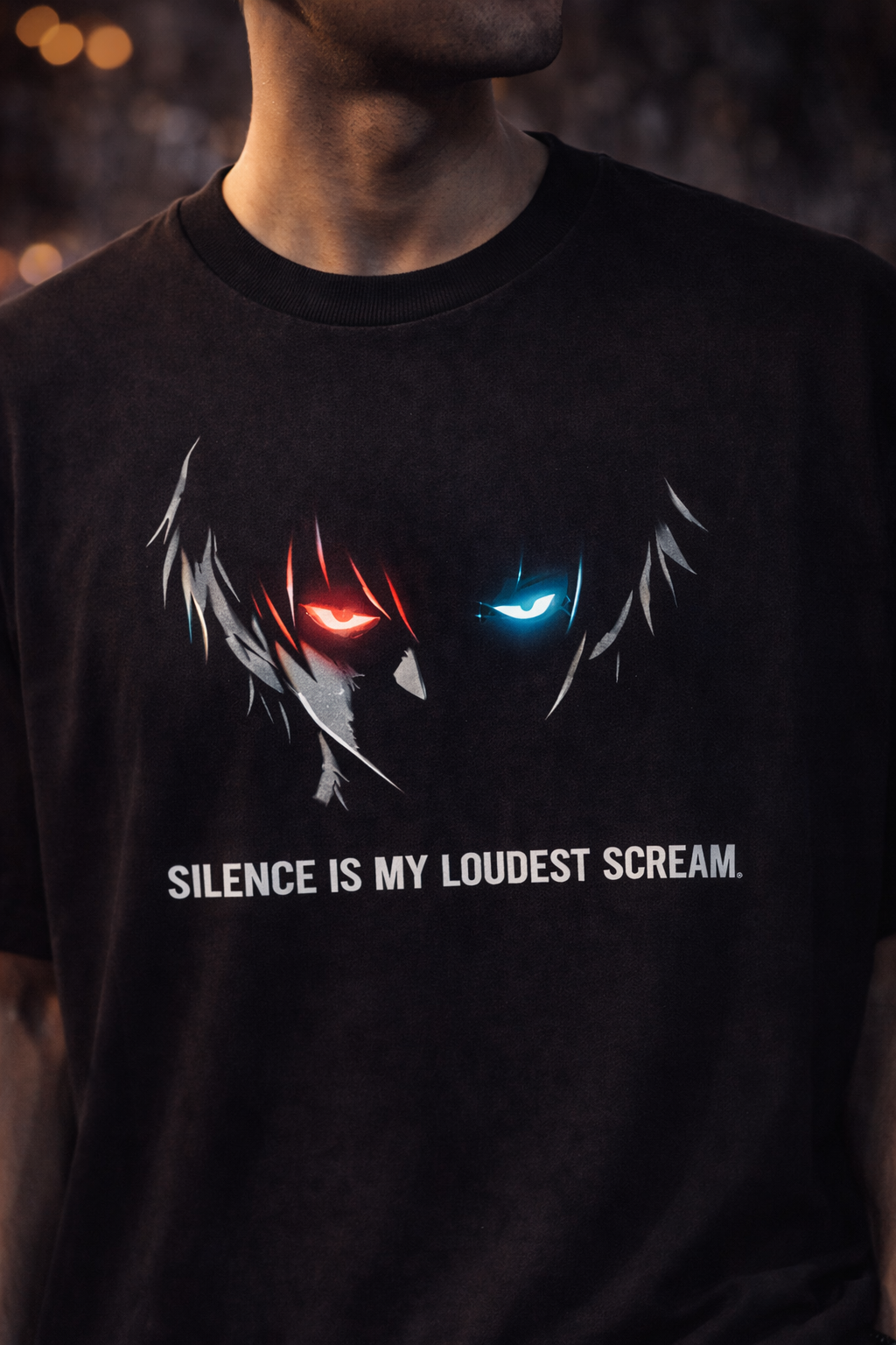 Oversized Anime Streetwear Tee – Premium Fit | Limited Drop shadow rag