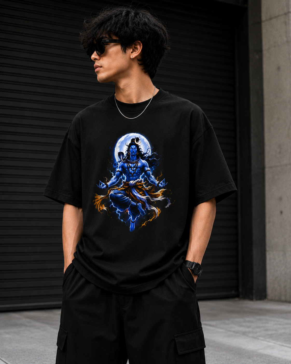 Shiv Unisex Oversized Standard T-Shirt