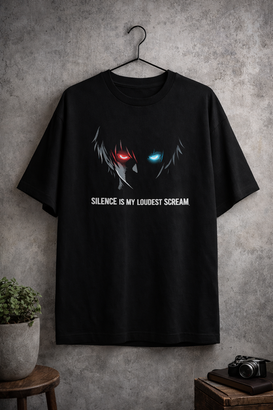 Oversized Anime Streetwear Tee – Premium Fit | Limited Drop shadow rag