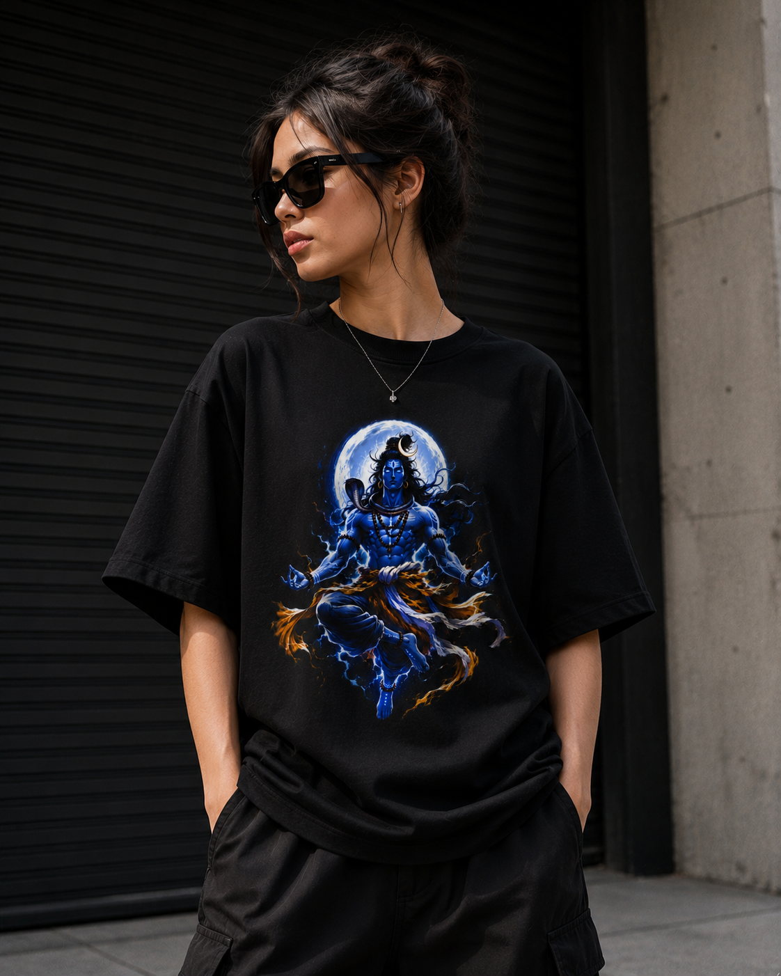 Shiv Unisex Oversized Standard T-Shirt