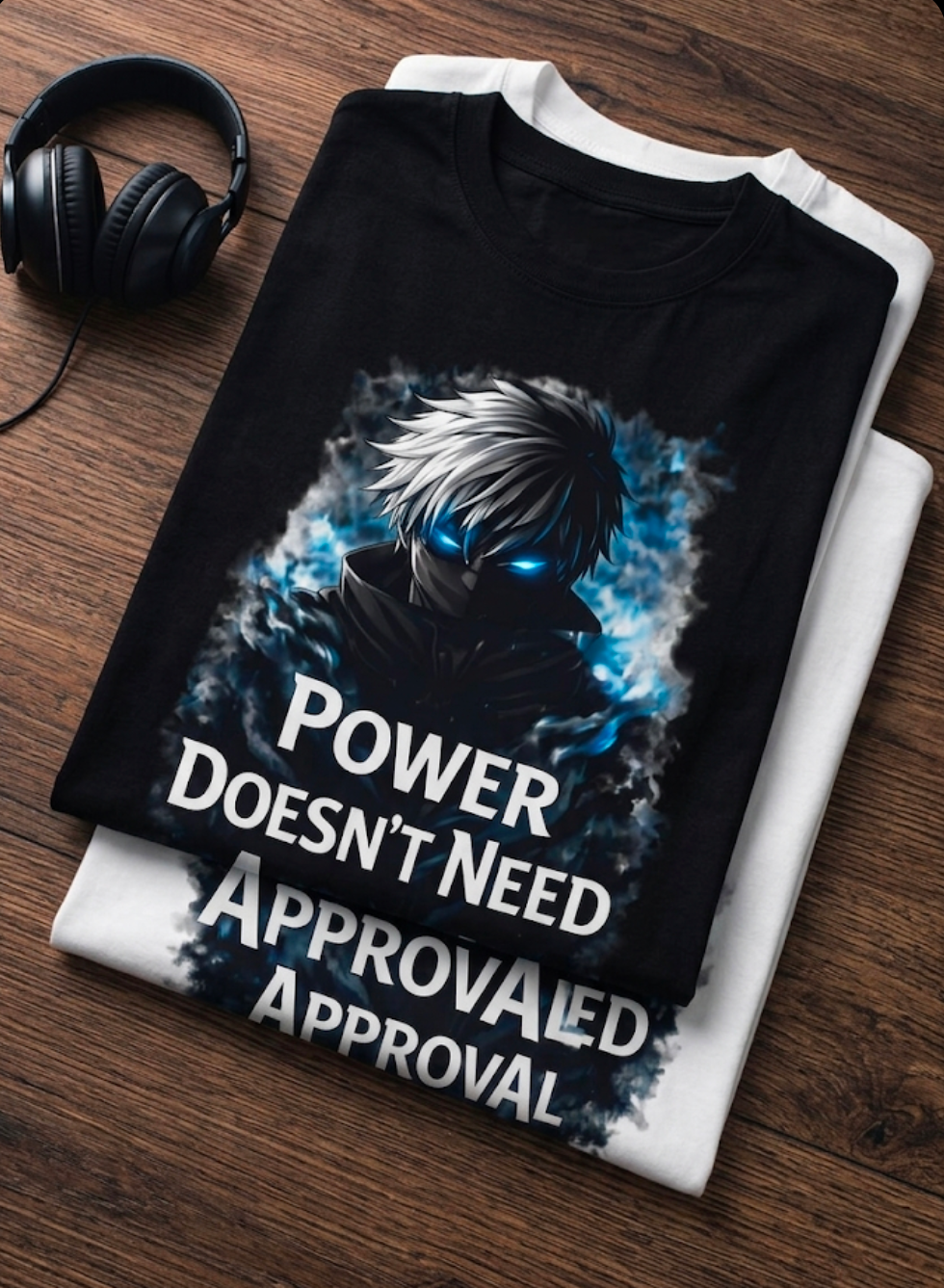 "Power Unlocked Oversized Anime Streetwear Tee – Premium Fit | Limited Drop