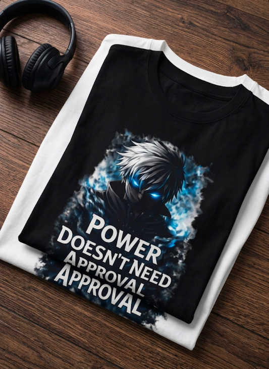 "Power Unlocked Oversized Anime Streetwear Tee – Premium Fit | Limited Drop